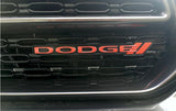 DODGE Grille Emblem Overlay Decal -  2013-2023 Charger