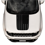 Hood Graphic | Black Flag - fits Jeep Renegade BU 2015-2024