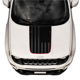 Hood Graphic | Black Flag - fits Jeep Renegade BU 2015-2024