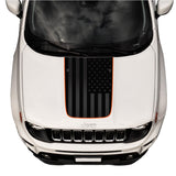 Hood Graphic | Black Flag - fits Jeep Renegade BU 2015-2024