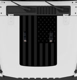 Black Flag Hood Graphic | fits Wrangler JL and Gladiator JT