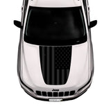 Hood Graphic for Cherokee | Black Flag - fits Jeep Cherokee KL 2014-2021