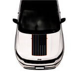 Hood Graphic for Compass | Black Flag - fits Jeep Compass MP 2017-2024