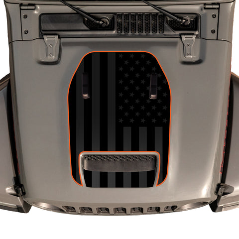 Hood Graphic for Gladiator MOJAVE | Black Flag