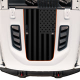 Hood Graphic for RUBICON | Black Flag - fits Wrangler JL & Gladiator JT