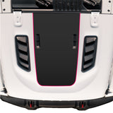 Hood Graphic for RUBICON | Matte Black - fits Wrangler JL & Gladiator JT