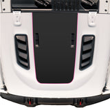 Hood Graphic for RUBICON | Matte Black - fits Wrangler JL & Gladiator JT