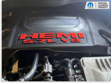 HEMI 5.7L V8 Engine Cover Decals   - 2019-2024,2026 Ram 1500