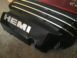 HEMI Lettering Engine Cover Decals - 06-23 Charger R/T