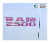 RAM 2500 Emblem Overlay Decals   - 2013-2018 Ram 2500