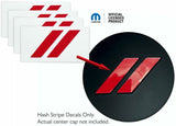 Dodge Rhombus Center Cap Overlay Decals - 18-20 Journey