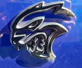 Hellcat Side Emblem Decals for the 2021-2023 Dodge Charger Hellcat (x2)