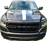 Center Hood Stripe - 2019-2024 Ram Rebel & Sport Hood
