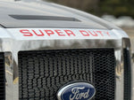 "Super Duty" Word Inserts for 2016-2024 Ford F650