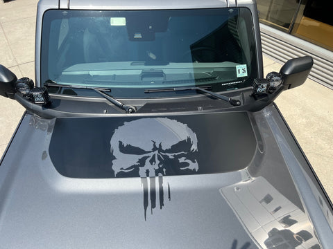Skull Hood Decal for 2021-2023 Ford Bronco
