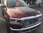 Hood Cover And Spear Decals for 2019-2024 Dodge Ram 1500