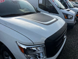 Stripe Hood Decals Inserts for 2017-2024 Nissan Titan