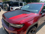 Two Tone Hood Decal for 2022-2024 Jeep Grand Cherokee Trailhawk