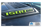 1500 HEMI 5.7L Sport Performance Hood Emblem Overlay Decals