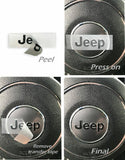 Steering Wheel Emblem Overlay Decal   - 14-23 Cherokee