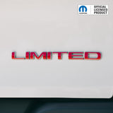 LIMITED Emblem Overlay Decal for Jeep – Vinyl Badge Sticker