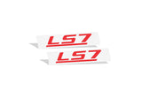 LS7 Decals (pair) C6 Corvette