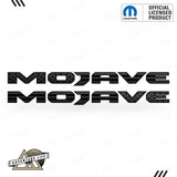 MOJAVE Hood Lettering | Set of 2