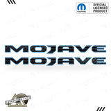 MOJAVE Hood Lettering | Set of 2
