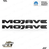 MOJAVE Hood Lettering | Set of 2