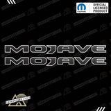 MOJAVE Hood Lettering | Set of 2