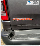 REBEL Emblem Inlay Decal - 2019-2026 Ram 1500 Rebel