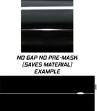 25" Racing Stripe Self Healing Vinyl fits Honda Civic Hatchback 2021 +