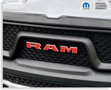 RAM Grille Emblem Overlay Decal   - 2019-2024 Ram 1500 Rebel