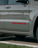GRAND CHEROKEE Door Emblem Overlay Decal Set | Fits 2017–2022 WK2