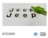 Jeep Emblem Overlay Decals   - 2021-2025 Grand Cherokee L