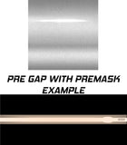 Dual 11" Racing Stripes Self Healing Vinyl fits Honda S2000 2003 to 2009
