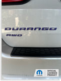 DURANGO Emblem Overlay Decal - 11-26 Durango