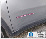 COMPASS Door Emblem Overlay Decals   - 2018-2026 Jeep Compass