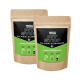 WASH&WHIPS Pit Stop Glass Cleaner / All Surface Cleaner Refill Tablets (Makes 5 Gallons)