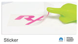 R/T Emblem Overlay Decal - Dodge Journey RT