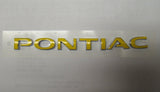 PONTIAC Emblem Overlay Decal - Pontiac G5