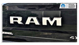 RAM Tailgate Emblem Overlay Decal   - 2015-2018 Ram Rebel