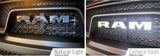 RAM Grille Emblem Overlay Decal   - 2019-2024 Ram 1500