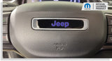 Steering Wheel Emblem Overlay Decal   - 2022-2026 Grand Cherokee