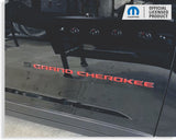 Door Emblem Overlay Decals  - 2021-2025 Grand Cherokee L