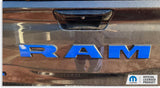 RAM Tailgate Emblem Overlay Decal   - 2025-2026 Ram 2500