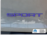 SPORT Emblem Overlay Decal   - 2014-2019 Cherokee