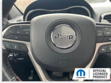 Steering Wheel Emblem Overlay Decal   - 11-21 Grand Cherokee