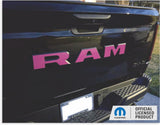 RAM Tailgate Emblem Overlay Decal   - 2025-2026 Ram 1500