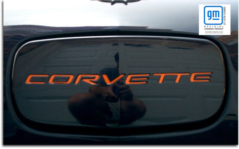 Front Corvette Lettering Kit Front Lettering Inlay Decal - C5 Corvette 97-04 – Acerbographix